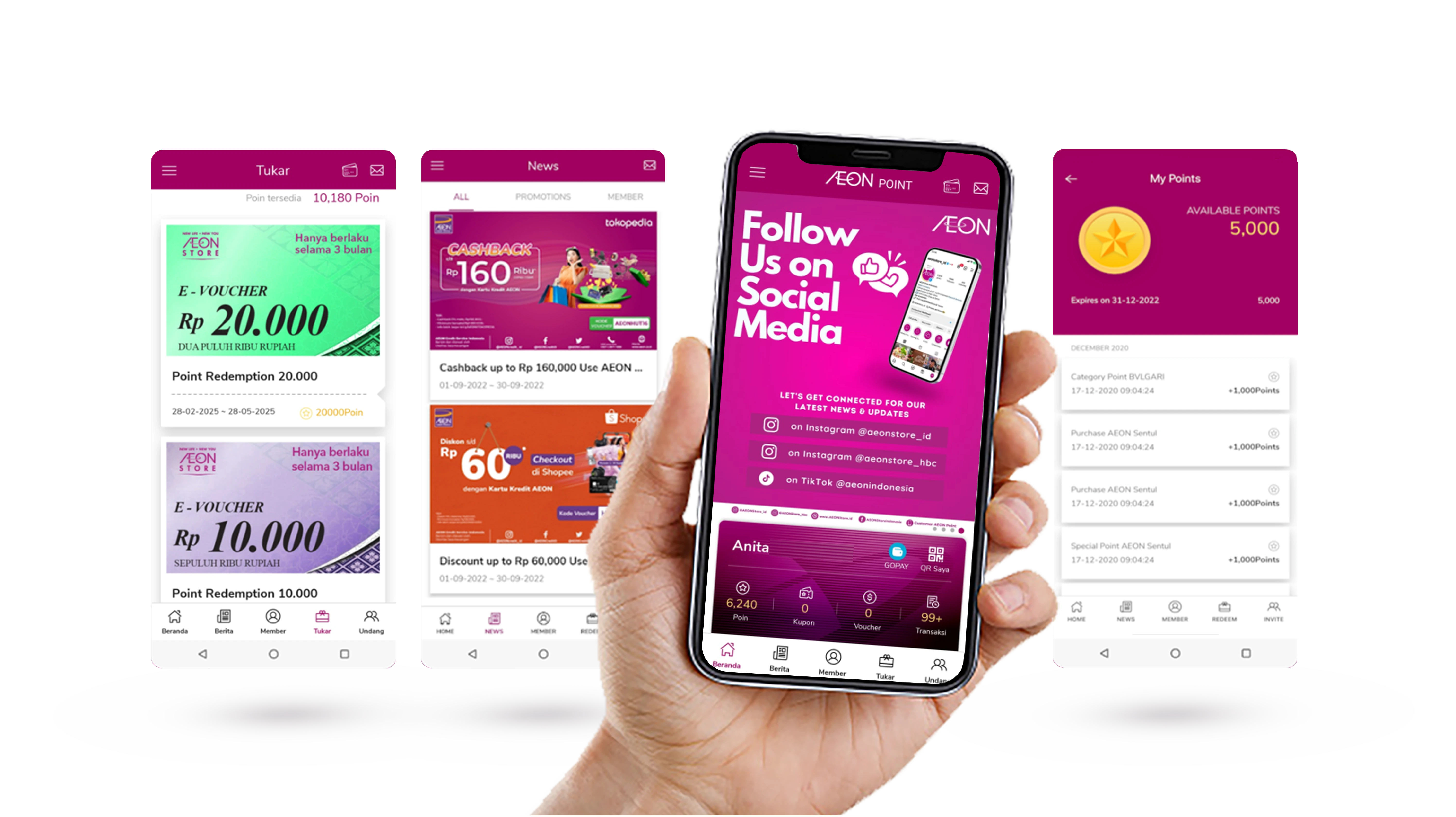 AEON Member App Download